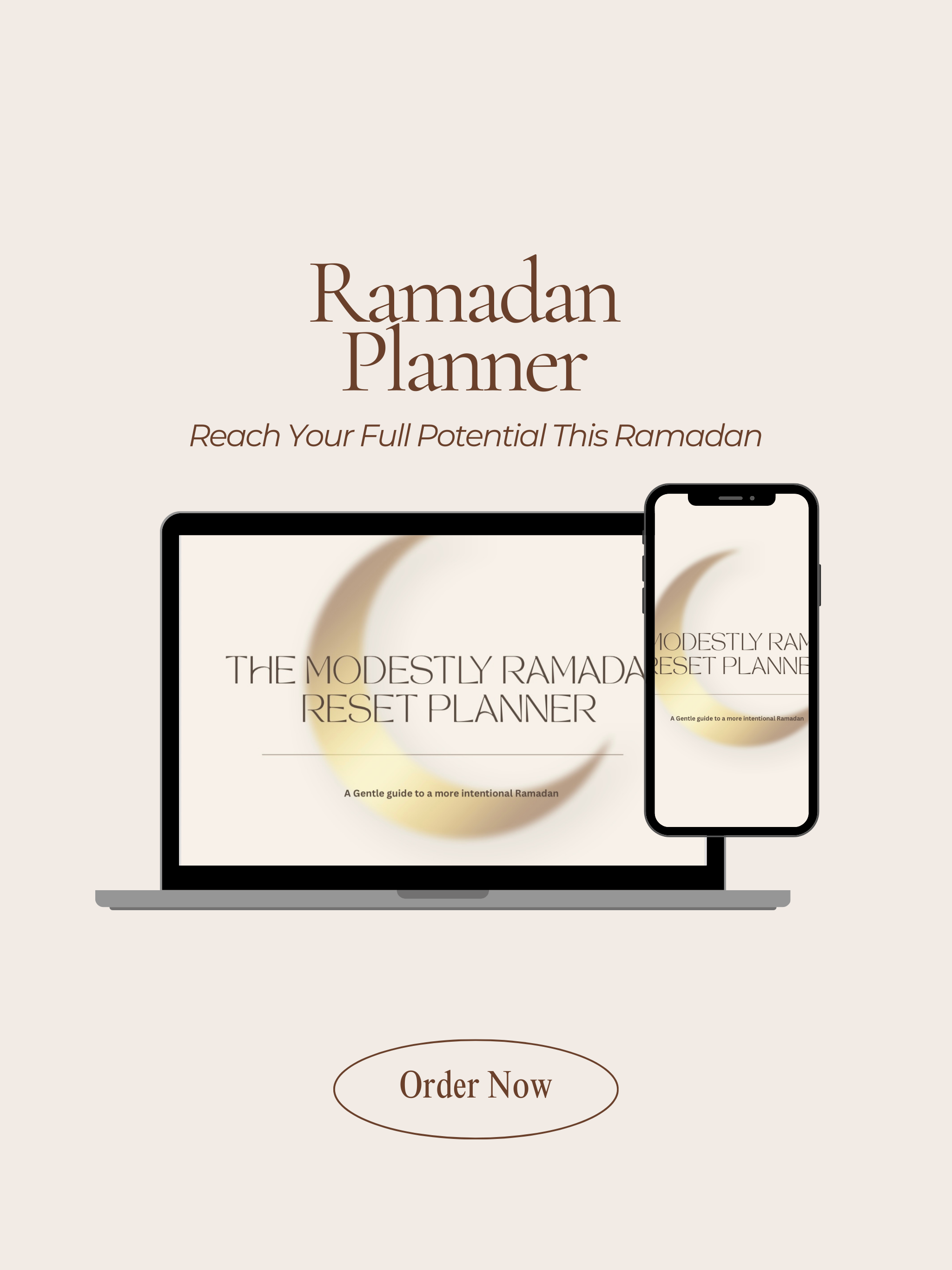 مخطط رمضان المتواضع لإعادة ضبط الأمور – تحميل رقمي